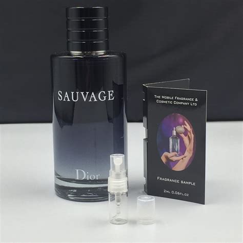 sauvage eau de toilette sample